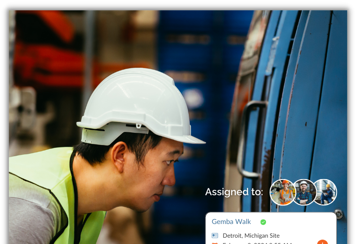 APP Gemba tuần tra na ninh