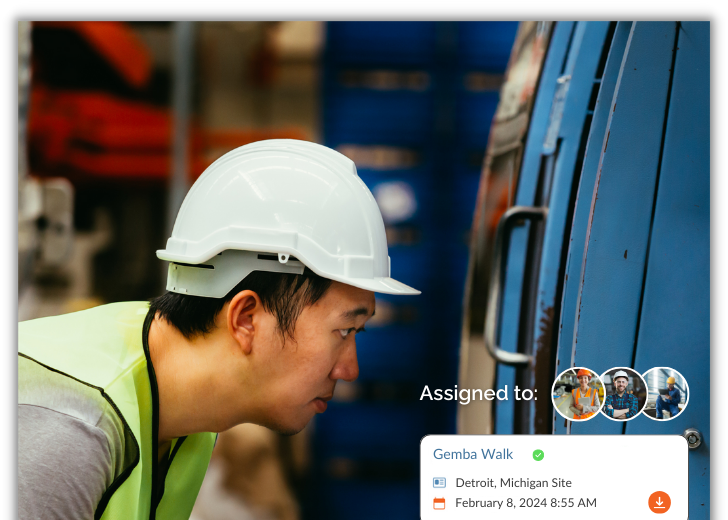 APP Gemba tuần tra na ninh
